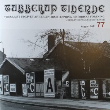 Forsiden af Tubberup tidende , hvor jeg har haft artikler i (Nr. 77, august 21 samt Nr. 78 januar 22).